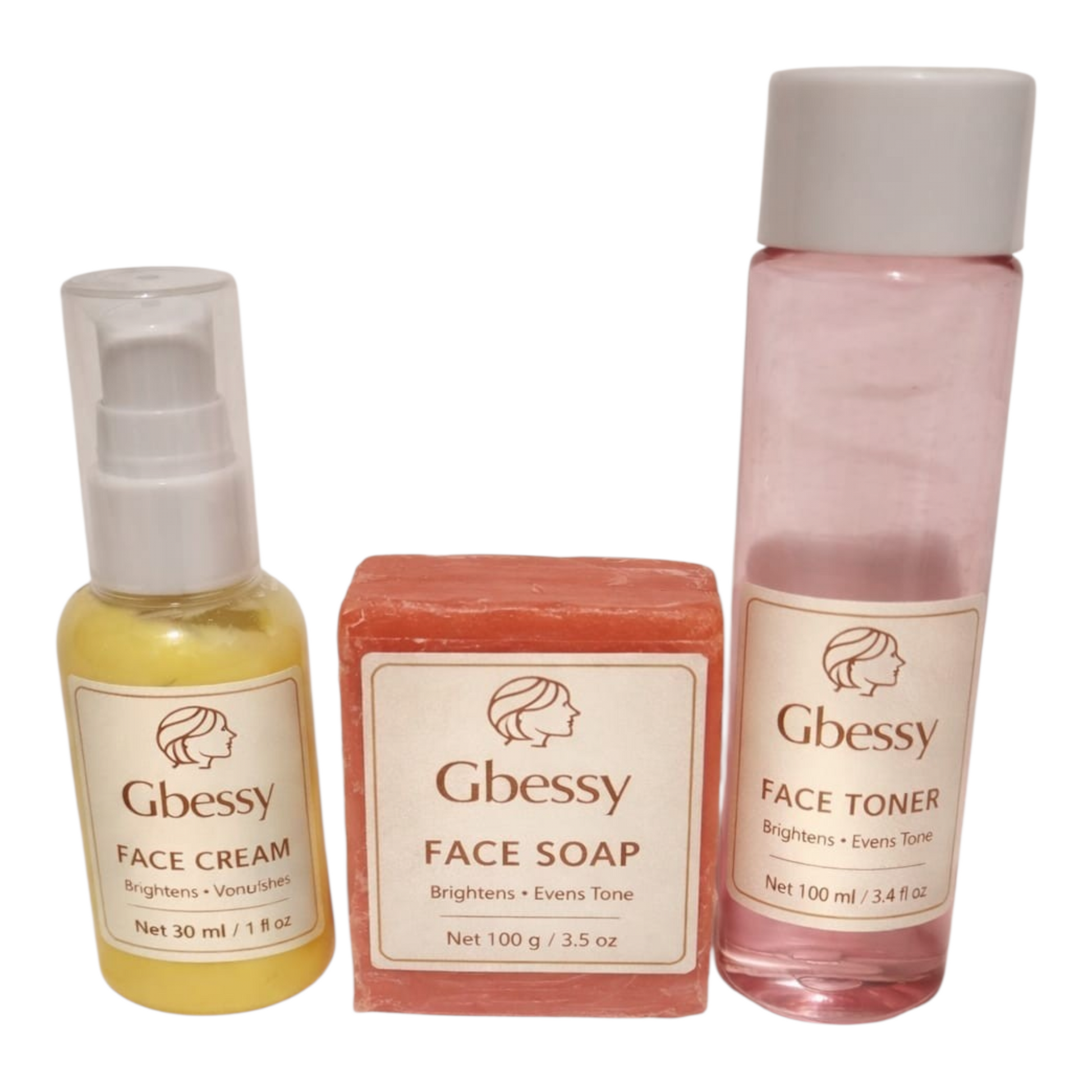 Brightening face set GBESSY COSMETICS