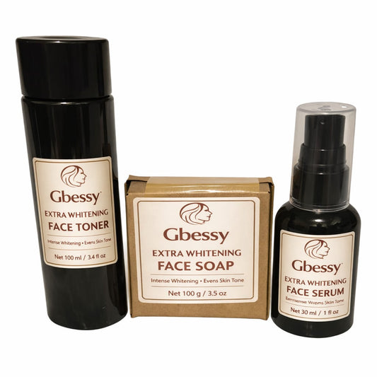 Extra whitening face set GBESSY COSMETICS